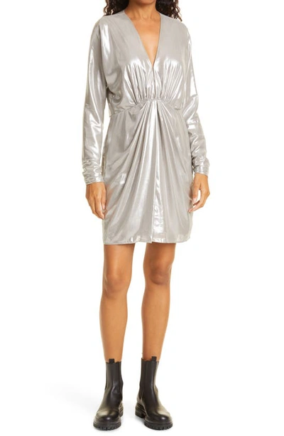 Rag & Bone Eloise Cocktail Dress In Metallic