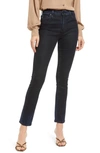 Ag Mari High Waist Slim Straight Leg Jeans In Gaslamp