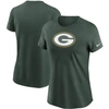 NIKE NIKE GREEN GREEN BAY PACKERS LOGO ESSENTIAL T-SHIRT,NKAF-3EE-7T-CM4