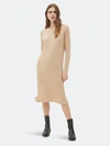 Michael Stars Ivy Midi Dress In Brown