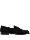 SCAROSSO STEFANO SUEDE PENNY LOAFERS