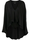 Rta Asymmetric Flared Top In Schwarz