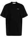 Off-white Caravaggio Arrow Short-sleeve T-shirt In Schwarz