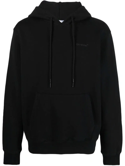 Off-white Diag Tab Hoodie In Schwarz