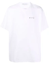 Off-white Caravaggio Painting Short-sleeve T-shirt In Weiss
