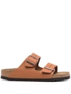 Birkenstock Arizona Double-strap Sandals In Braun