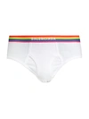 BALENCIAGA MEN'S PRIDE SLIP BRIEFS,400014542837