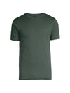 Robert Barakett Georgia Short Sleeve T-shirt In Deep Green