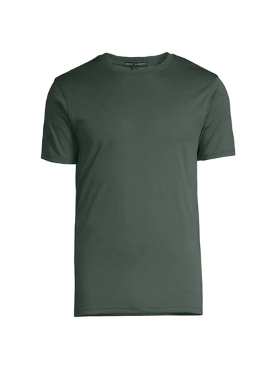 Robert Barakett Georgia Short Sleeve T-shirt In Deep Green