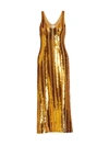 GALVAN VALLETA SEQUINED TANK DRESS,400015350985