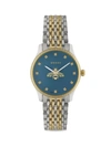 Gucci Ya1265029 G-timeless Yellow-gold Toned Stainless-steel Quartz Watch In Gold And Silver