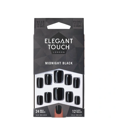 Elegant Touch False Nails - Midnight Black