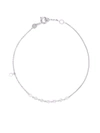 White Bird Clarisse Rich 18kt White Gold Diamond Bracelet In Silber