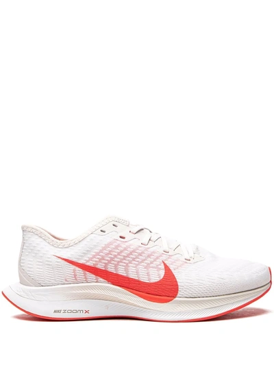 Nike Zoom Pegasus Turbo 2 Plat Sneakers In Weiss