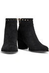 JIMMY CHOO MELVIN 65 STUDDED SUEDE ANKLE BOOTS,3074457345627941247