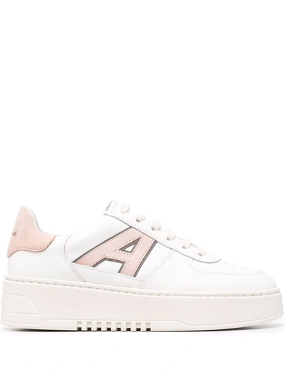 Axel Arigato Side Logo-patch Trainers In White