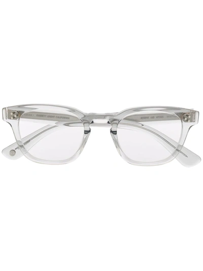 Garrett Leight Transparent-frame Glasses