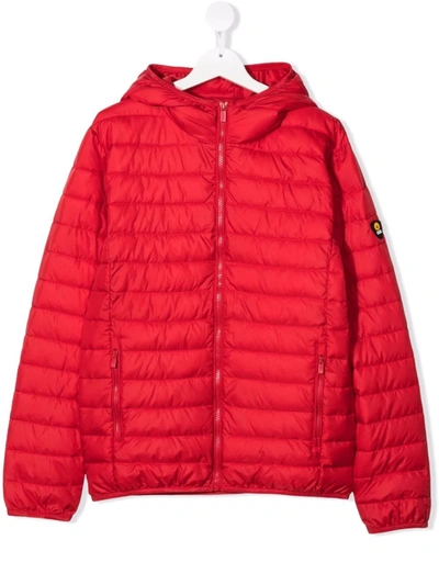 Ciesse Piumini Junior Teen Hooded Puffer Jacket In Red