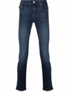 7 For All Mankind Slimmy Airweft Jeans In Perennial Wash In Nemesis
