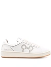 MOA MASTER OF ARTS PATTERNED LOW-TOP SNEAKERS