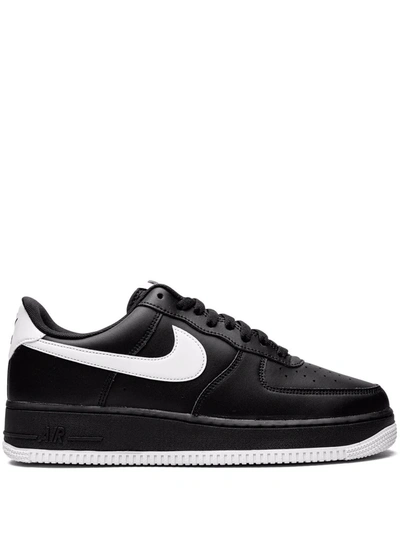 Nike Air Force 1 '07 "black/white" Sneakers In 002 Black/white-blac