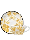 GUCCI HERBARIUM CUP AND SAUCER SET