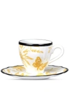 GUCCI HERBARIUM COFFEE CUP AND SAUCER