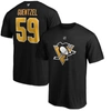 Fanatics Men's Black Pittsburgh Penguins Team Primary Logo T-shirt In Black