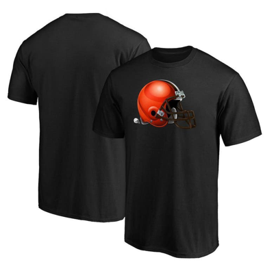 Fanatics Branded Black Cleveland Browns Midnight Mascot Team Logo T-shirt