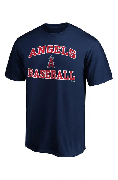 Fanatics Men's Navy Los Angeles Angels Heart & Soul T-shirt