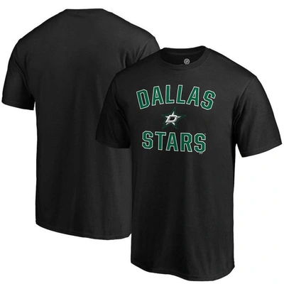 Fanatics Men's Black Dallas Stars Team Victory Arch T-shirt