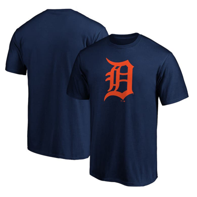 Fanatics Men's Navy Detroit Tigers Official Logo T-shirt