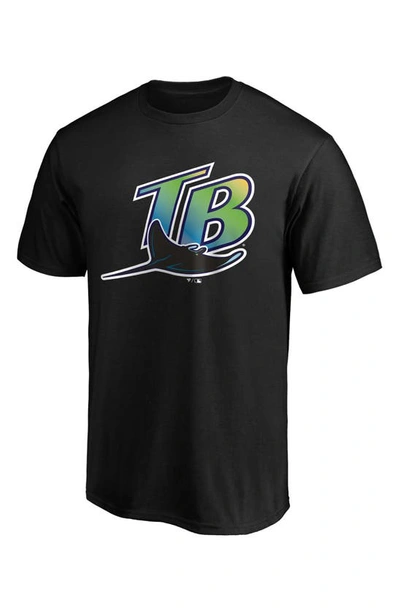 Fanatics Branded Black Tampa Bay Rays Cooperstown Collection Forbes Team T-shirt