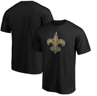 Fanatics Men's Black New Orleans Saints Big And Tall Primary Logo T-shirt