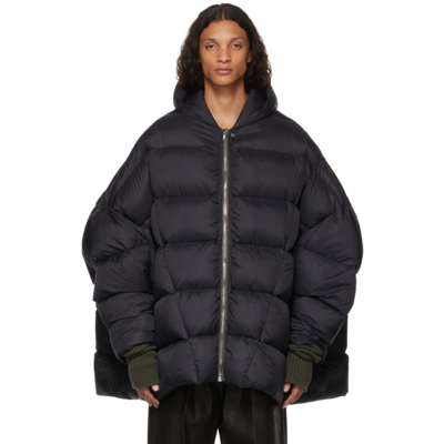 Rick Owens Black Down Jumbo Peter Jacket