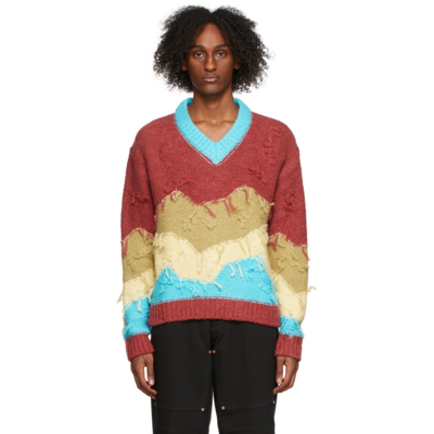 Andersson Bell Mountain Intarsia Sweater Atb604u In Multi | ModeSens