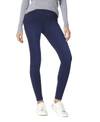 Hue Game Changing Seamless Denim Leggings In Dark Rinse Wash