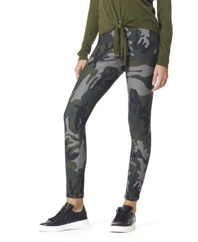 Hue Women's Reversible Denim High Rise Leggings In Camo