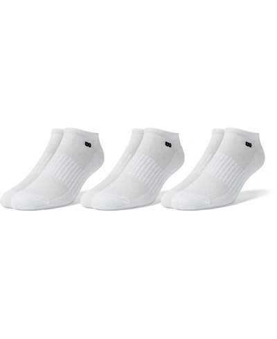 Pair Of Thieves Men's Cushion Cotton Low Cut Socks 3 Pack In White