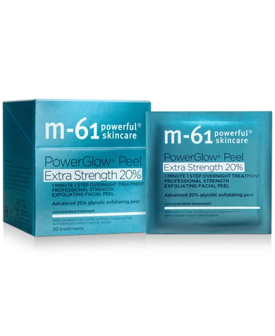 M-61 By Bluemercury Powerglow Peel Extra Strength 20%, 20 Treatments In No Color