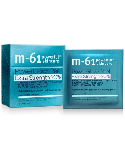 M-61 By Bluemercury Powerglow Peel Extra Strength 20%, 8 Treatments In No Color