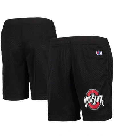 Champion Kids' Youth Black Ohio State Buckeyes Classic Mesh Shorts
