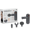 Sharper Image Powerboost Move Deep Tissue Travel Massage Gun In Gray