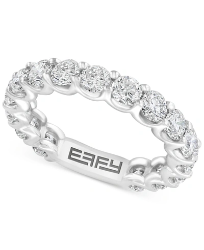 Effy Collection Effy Diamond Eternity Band (3 Ct. T.w.) In 14k White Or Yellow Gold In White Gold