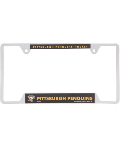 Wincraft Multi Pittsburgh Penguins Team Metal License Plate Frame