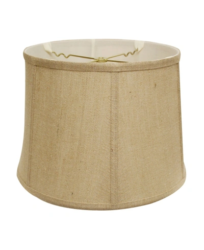 Macy's Cloth&wire Slant Retro Drum Softback Lampshade With Washer Fitter In Beige