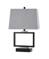 STYLECRAFT LOGAN OPEN DESIGN TABLE LAMP