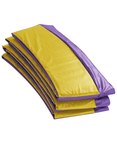 Upperbounce Super Trampoline Replacement Safety Pad Fits For 9' Round Frames - Purple-yellow In Multi