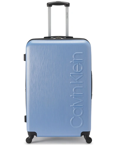 Calvin Klein All Purpose 28" Upright Luggage In Forever Blue