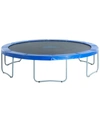 UPPERBOUNCE UPPER BOUNCE 12' ROUND TRAMPOLINE WITH BLUE SAFETY PAD